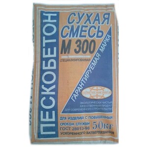 Пескобетон (ЦПС) М300 50 кг — купить в Санкт-Петербурге: цена за штуку ...