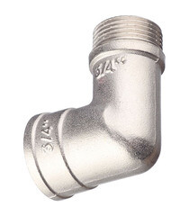 Угол Valtec 3/4 ВР(г) х 3/4 НР(ш) латунный (VTr.092.N.0005) - фото 4