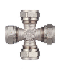 Крестовина VALTEC (VTm.341.N.202020) 20 обж(ц) х 20 обж(ц) х 20 обж(ц) х 20 обж(ц) - фото 4