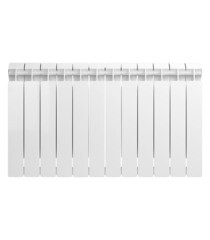 Радиатор биметаллический Global Style Plus 500 мм 12 секций 1" боковое подключение белый - фото 6