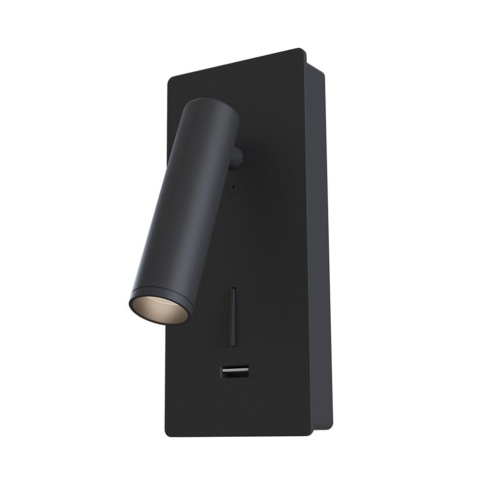 Изображение товара Настенный светодиодный бра Maytoni Mirax 3 Вт черный для современного интерьера