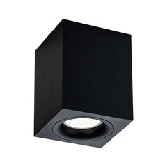 Светильник накладной Maytoni Alfa GU10 50 Вт 5 кв.м черный IP20 (C013CL-01B) - фото 2