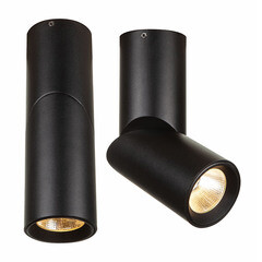 Спот светодиодный потолочный Maytoni Dafne 3000 К 10 Вт 5 кв.м черный IP20 (C027CL-L10B) - фото 1