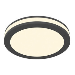 Светильник встраиваемый светодиодный черный 11,8 Вт 2700К IP20 Maytoni Phanton ДВО (DL303-L12B) - фото 1