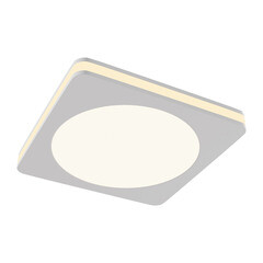 Изображение товара Светильник встраиваемый светодиодный белый 12 Вт 4000К IP20 Maytoni Phanton ДВО (DL303-L12W4K)