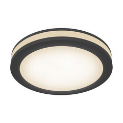 Светильник встраиваемый светодиодный черный 12 Вт 4000К IP20 Maytoni Phanton ДВО (DL303-L12B4K) - фото 1