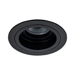 Изображение товара Светильник встраиваемый GU10 поворотный черный 50 Вт IP20 Maytoni Atom ДВО (DL025-2-01B)