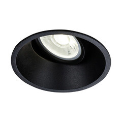 Светильник встраиваемый GU10 поворотный черный 50 Вт IP20 Maytoni Dot ДВО (DL028-2-01B) - фото 2