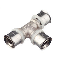 Тройник Valtec 26(пресс) х 26(пресс) х 26(пресс) (VTm.231.N.262626)