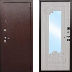 Дверь входная Феррони Ампир металлическая дуб сонома/белый ясень правая 860 мм