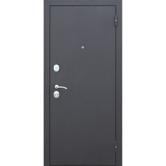 Дверь входная Феррони Гарда муар темный кипарис правая 860 мм
