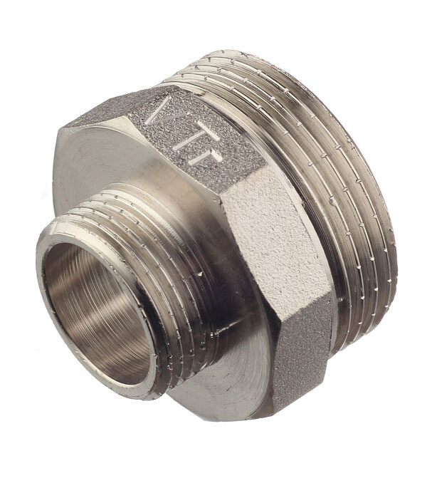 Изображение товара Ниппель переходной Valtec 1 1/4 НР(ш) х 3/4 НР(ш) латунный (VTr.580.N.0705)
