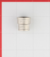 Муфта переходная Valtec 1 ВР(г) х 3/4 ВР(г) латунная (VTr.240.N.0605) - фото 4