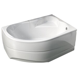 Ванна акриловая Mirsant Premium Ялта 150х100 см с каркасом и панелью ...