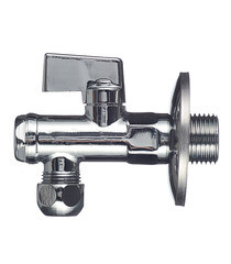 Кран шаровой латунный Valtec 1/2 НР(ш) х М10 мини угловой (VT.282.N.0410) - фото 5