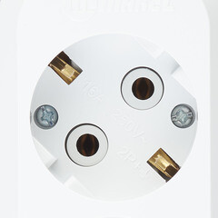 Удлинитель Makel 2 розетки 3 м ПВС 3х1 кв.мм 16 А 2,2 кВт белый (MGP113) - фото 2