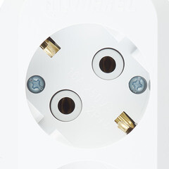 Удлинитель Makel 3 розетки 3 м ПВС 3х1 кв.мм 16 А 2,2 кВт белый (MGP133) - фото 2