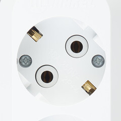 Удлинитель Makel 3 розетки 5 м ПВС 3х1 кв.мм 16 А 2,2 кВт белый (MGP134) - фото 2