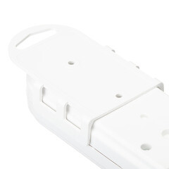 Удлинитель Makel 3 розетки 3 м ПВС 2х0,75 кв.мм 10 А 2,2 кВт белый (N3010041) - фото 2