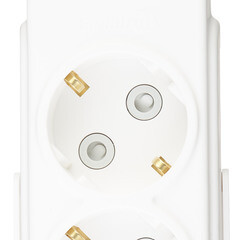 Удлинитель Makel 3 розетки 5 м ПВС 3х1 кв.мм 16 А 2,2 кВт белый (N3210063) - фото 3