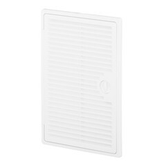 Люк ревизионный Era Декофот пластиковый 200х300 мм накладной с решеткой - фото 4