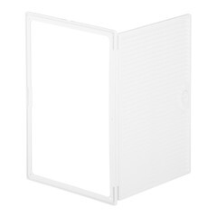 Люк ревизионный Era Декофот пластиковый 300х400 мм накладной с решеткой - фото 4