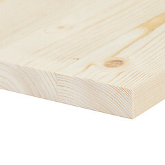 Щит мебельный хвоя 2000х400х18 мм сорт АВ клееный - фото 2