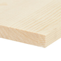 Щит мебельный хвоя 1200х200х18 мм сорт АВ клееный - фото 3