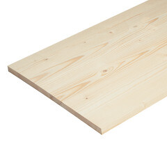 Щит мебельный хвоя 1600х400х18 мм сорт АВ клееный - фото 1