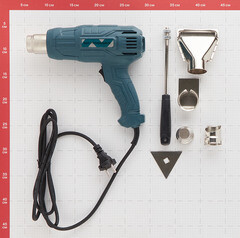 Фен строительный электрический 2000 Вт - фото 2