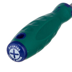 Отвертка PH1 80 мм Jonnesway крестовая Anti-slip grip (D71P180) - фото 3