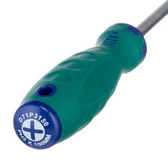 Отвертка PH3 150 мм Jonnesway крестовая Anti-slip grip (D71P3150) - фото 4