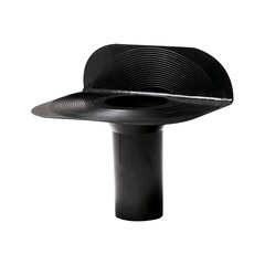 Изображение товара Воронка парапетная Поливент d110х250 мм черная RAL 9005