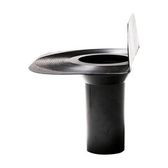 Воронка парапетная Поливент d110х250 мм черная RAL 9005 - фото 2