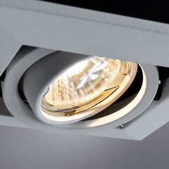 Спот потолочный встраиваемый Arte Lamp Cardani Piccolo GU10 50 Вт 1 кв.м белый IP20 (A5941PL-1WH) - фото 4