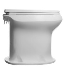 Унитаз Оскольская керамика Дачный с вертикальным выпуском с сиденьем пластик (3677) - фото 2