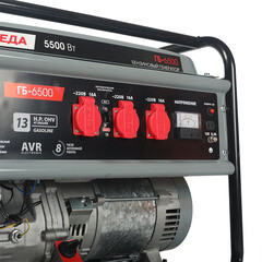 Генератор бензиновый Победа ГБ 6500 5 кВт (475101765) - фото 4