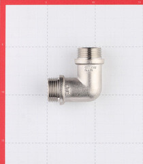 Угол Valtec 3/4 НР(ш) х 3/4 НР(ш) латунный (VTr.093.N.0005) - фото 5