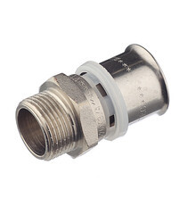 Соединитель прямой VALTEC (VTm.201.N.002605) 26(пресс) х 3/4 НР(ш) - фото 4