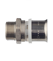 Соединитель прямой VALTEC (VTm.201.N.002605) 26(пресс) х 3/4 НР(ш) - фото 2