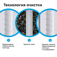 Комплект картриджей для фильтра Барьер WaterFort Осмо предфильтр для обратного осмоса - фото 7