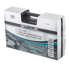 Набор инструментов универсальный Stels (14122) (109 шт.) - фото 2
