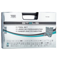 Набор инструментов универсальный Stels (14122) (109 шт.) - фото 5