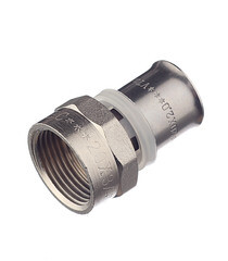 Соединитель прямой VALTEC (VTm.202.N.002005) 20(пресс) х 3/4 ВР(г) - фото 4