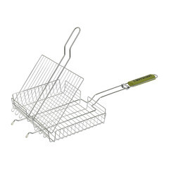 Изображение товара Решетка-гриль универсальная Boyscout высококачественная сталь с пищевым покрытием 30х5,5х67 см