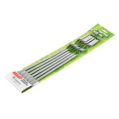 Набор шампуров Hot Pot высококачественная сталь с пищевым покрытием 45 см (6 шт.) - фото 2