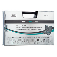 Набор инструментов универсальный Stels (14117) (82 шт.) - фото 6