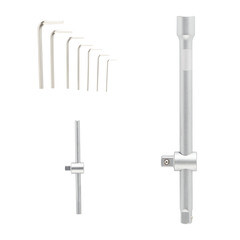 Набор инструментов универсальный Stels (14114) (151 шт.) - фото 6