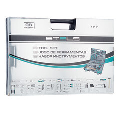 Набор инструментов универсальный Stels (14111) (98 шт.) - фото 5
