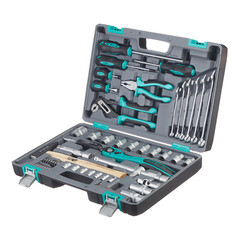 Набор инструментов универсальный Stels (14113) (58 шт.) - фото 1